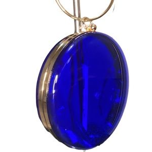 BrandNew Blue Transparent Clutch Purse💙